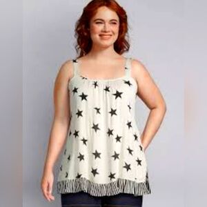 Lane Bryant swing tank with adjustable straps